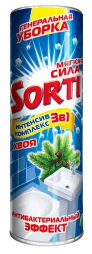 Чистящее средство 500 г "Sorti" порошок, Антибактериальный