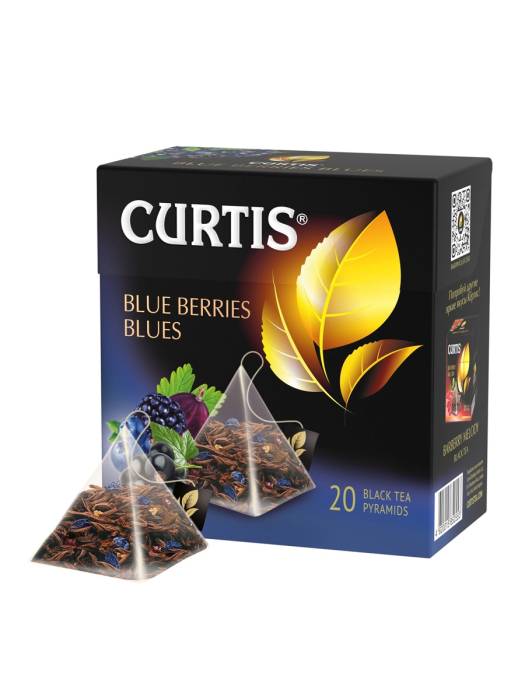 Чай 20 пакетиков, "Curtis", Blue Berries черный 16282