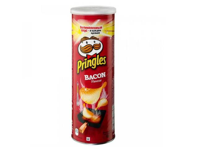 Чипсы "Pringles" 165г, Бекон