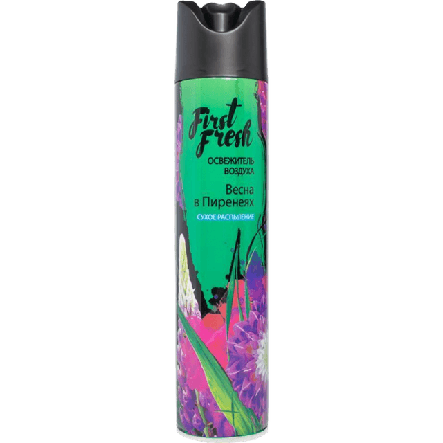 Освежитель воздуха 300 мл "First Fresh", Весна в пирениях (Сухое распыление)