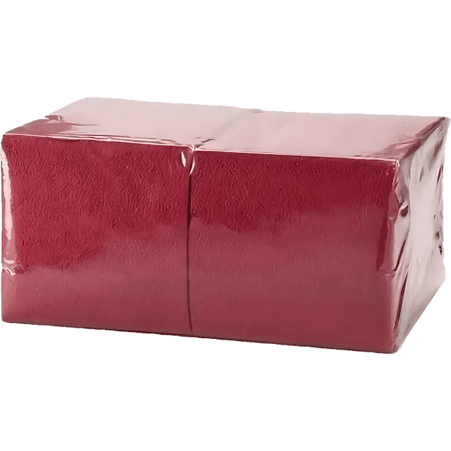 Салфетка бумажная Биг Пак Бордо интенсив Lista (400 лист.упак)