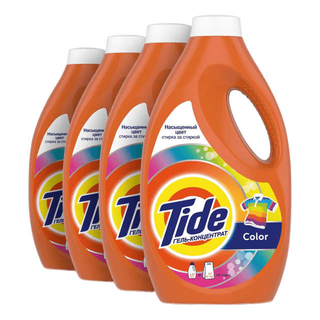 Гель для стирки белья 1,82 л "Tide", Колор