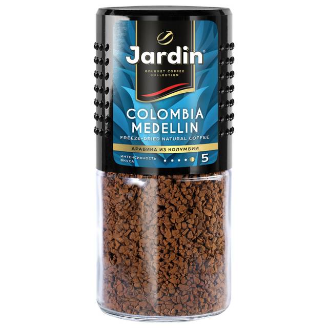 Кофе растворимый 95 гр "Jardin" Columbia стекло