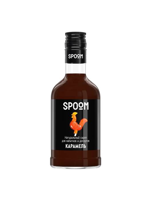 Сироп "Spoom" бутылка 250 мл, Карамель / CARAMEL