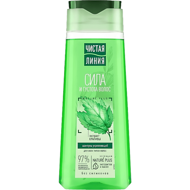 Шампунь 250 мл "Чистая линия", Отвар целебных трав для всех типов волос
