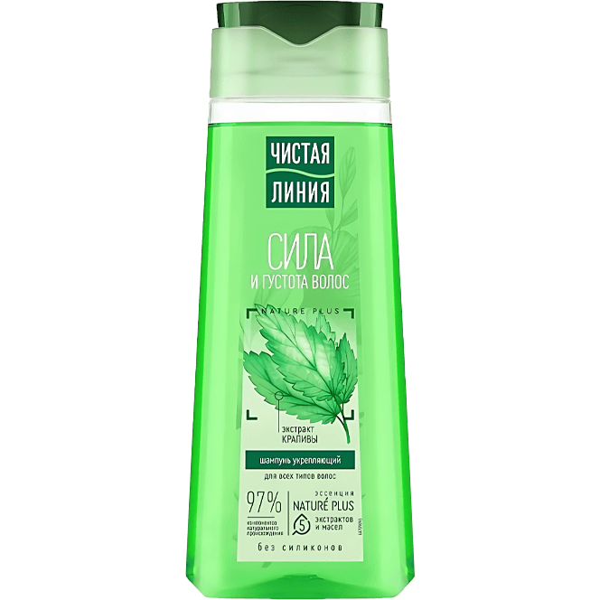 Шампунь 250 мл "Чистая линия", Отвар целебных трав для всех типов волос