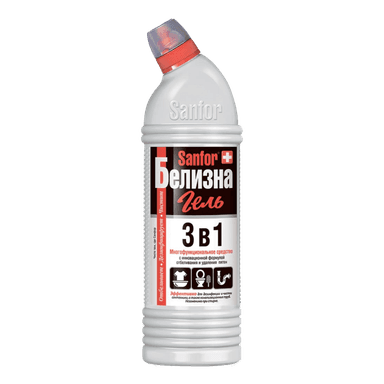 Белизна-гель 1 л "Sanfor" 3в1