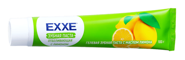 Зубная паста 100 гр EXXE Отбеливающая с лимоном
