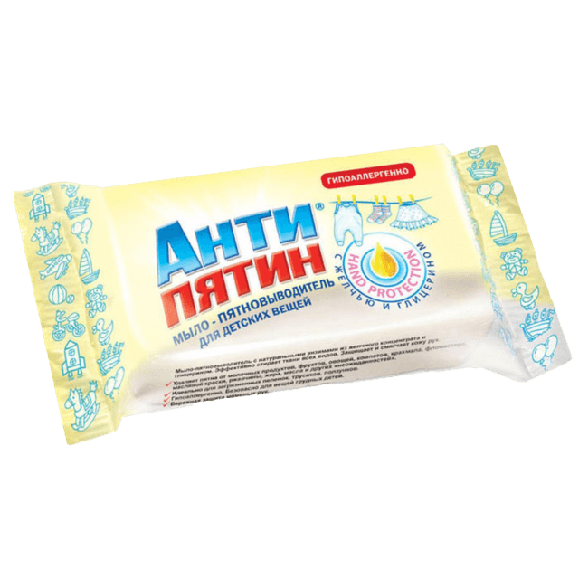 Мыло-пятновыводитель 90 г "Антипятин", Желчное