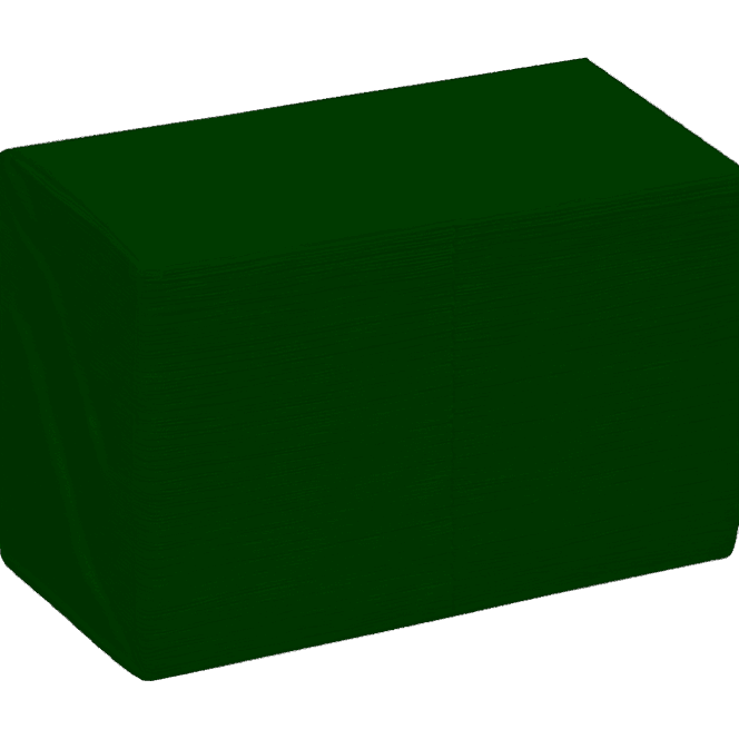 Салфетка бумажная Биг Пак ТЕМНО- ЗЕЛЕНЫЕ 24*24 (400 лист.пач)