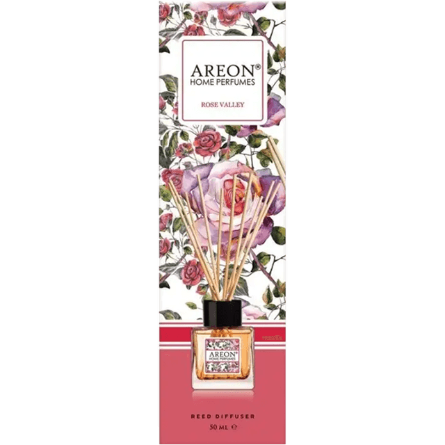Ароматизатор для дома 50 мл Areon STICKS GARDEN GRASS Долина роз