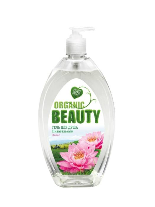 Гель для душа 1 л "Organic Beauty" ЖЕНСКИЙ