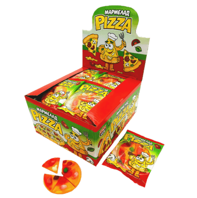Мармелад "Pizza/пицца" 16 г (36 шт.упак) КМ