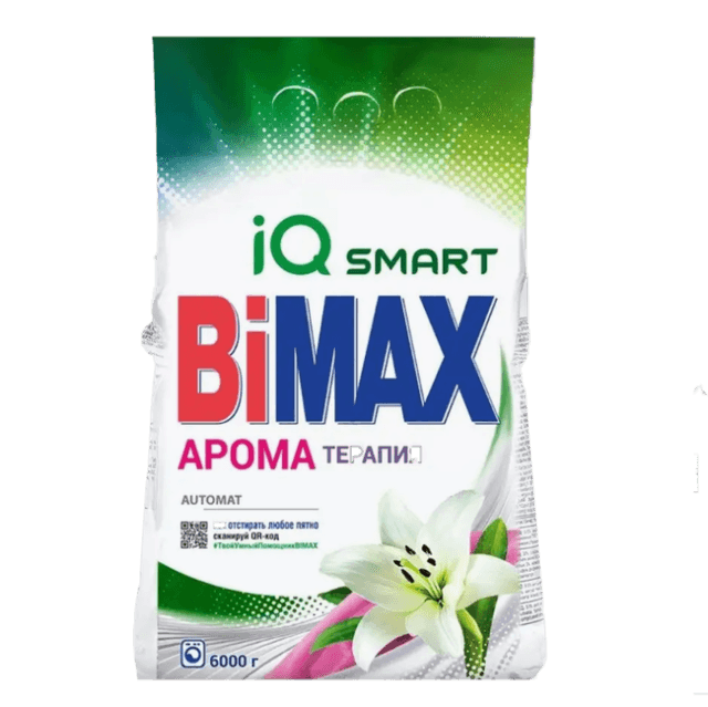 Стиральный порошок 6 кг "BiMAX" автомат, Ароматерапия