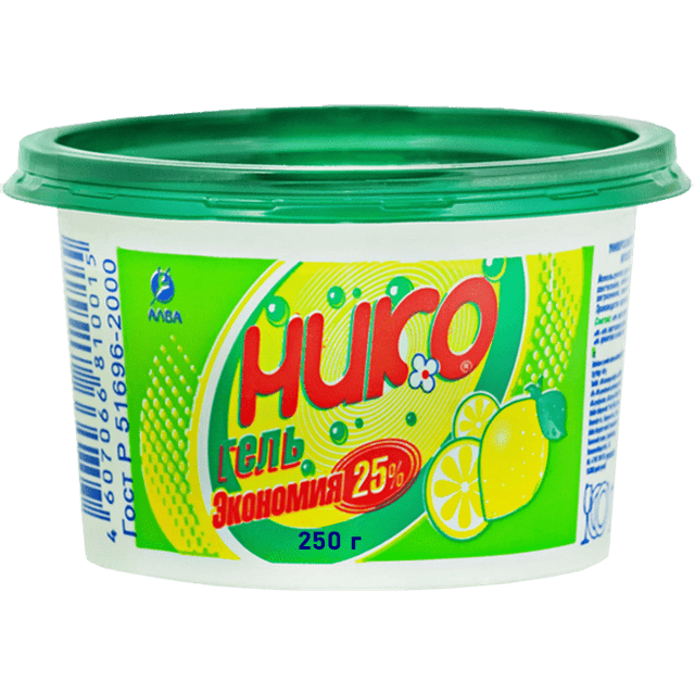 Моющее средство гель 250 г "Нико"