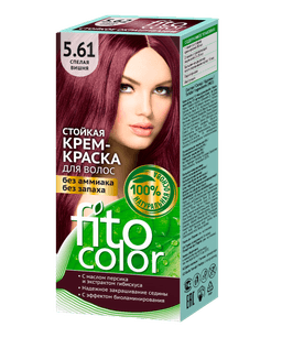 Крем-краска для волос "Fitocolor" 115 мл, 5.61 Спелая вишня