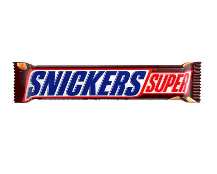 Шоколадный батончик "SNICKERS SUPER" 95 г.