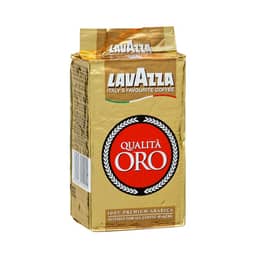 Кофе молотый 250 гр "Lavazza" Oro желтая уп, вакуумная уп, арабика