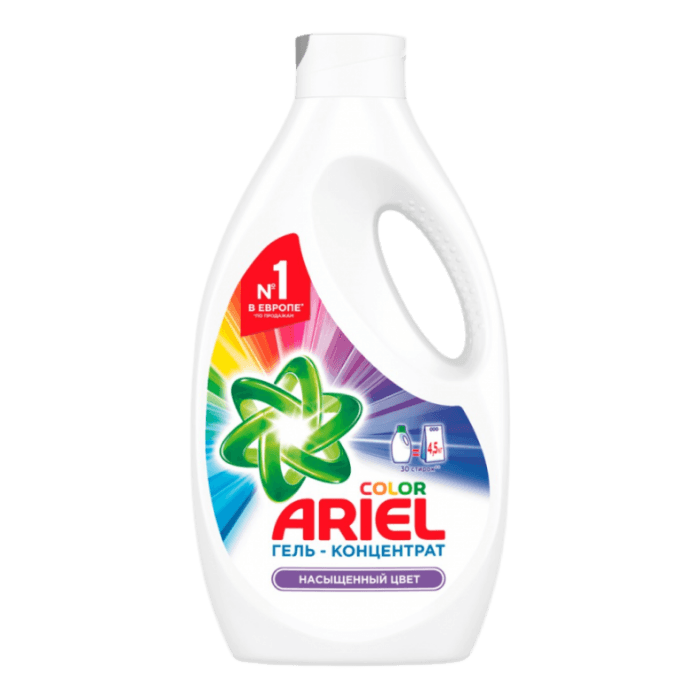 Гель для стирки белья 1,95 л "Ariel", Колор