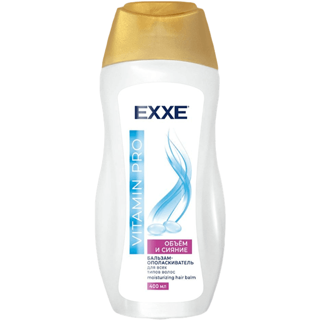 Бальзам-ополаскиватель для волос 400 мл "EXXE" VITAMIN PRO "Объём и сияние"