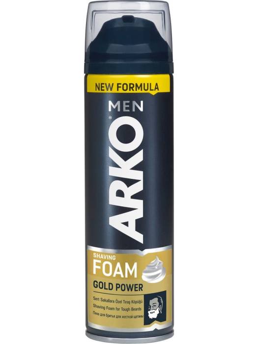 Пена для бритья 200 мл "ARKO" MEN, Gold Power