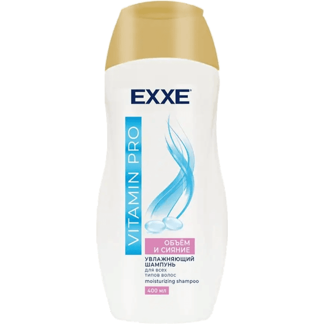 Шампунь 400 мл "EXXE" VITAMIN PRO, Объём и сияние, Увлажняющий