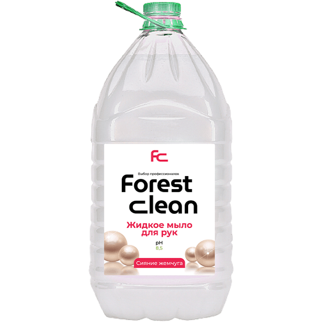Жидкое мыло 5 л "FOREST Clean" пэт, Сияние жемчуга