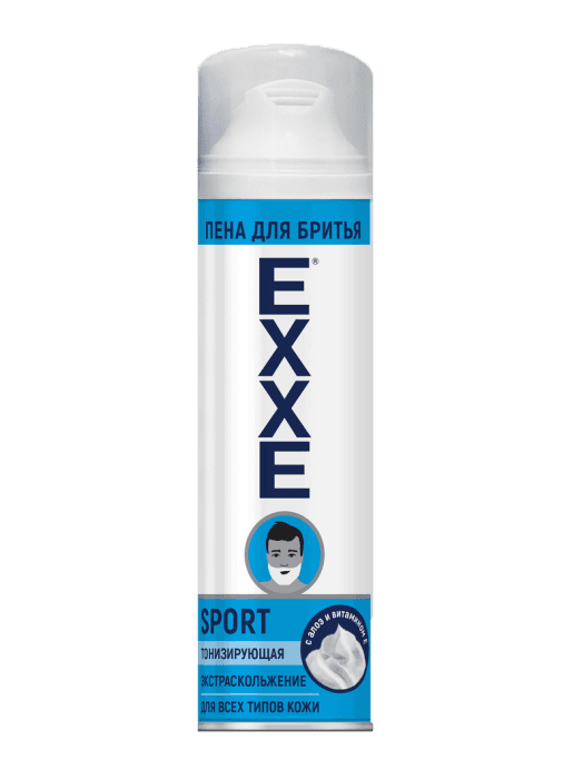 Пена для бритья 200 мл "EXXE", SPORT ENERGY Cool Effect