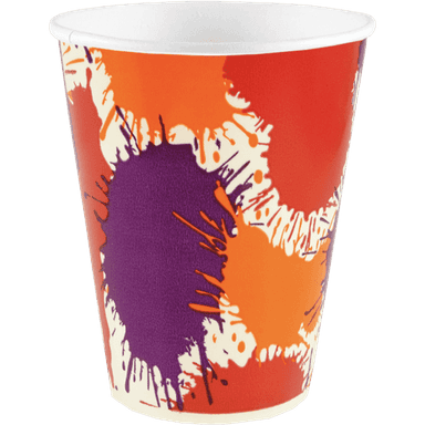 Стакан бумажный 500 мл Кляксы ХН D-90 мм В