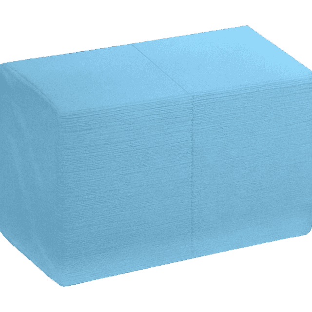 Салфетка бумажная Биг Пак ПАСТЕЛЬ 24*24 (400 лист.пач), Голубой