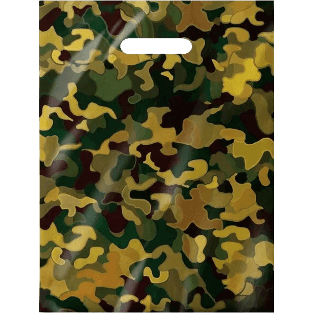 Пакет 30*40 см Хаки 50 мкм прорезь Ин