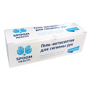 Гель-антисептик/саше на спиртовой основе 3г "Spoom Health"