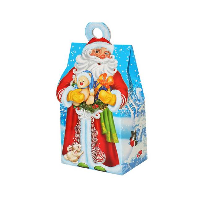 Коробка бумажная для конфет 0,5 кг "МОРОЗИК"