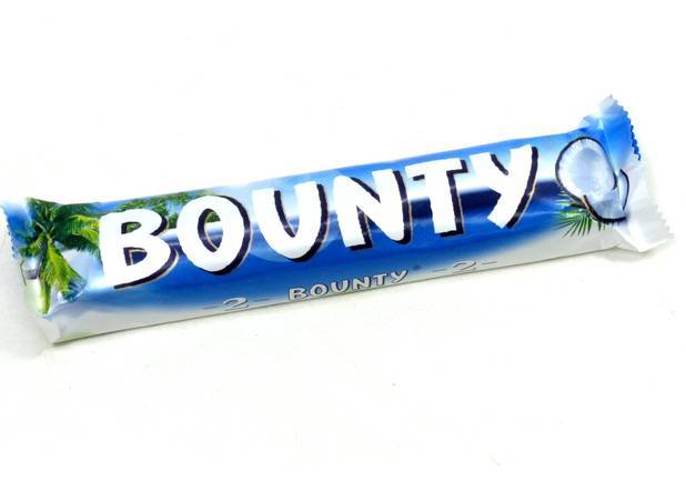 Шоколадный батончик "Bounty" 55 г