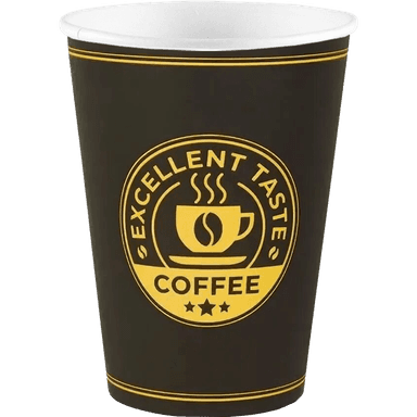 Стакан бумажный 400 мл "CoffeeLove" D-90 мм В.