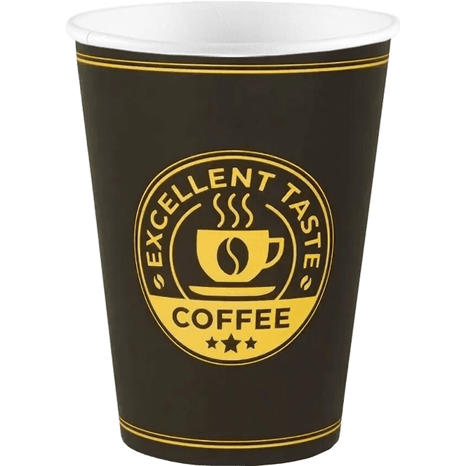Стакан бумажный 400 мл "CoffeeLove" D-90 мм В.