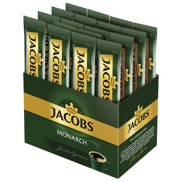 Кофе растворимый 1,8 гр "Jacobs" Monarch (26 шт.упак)