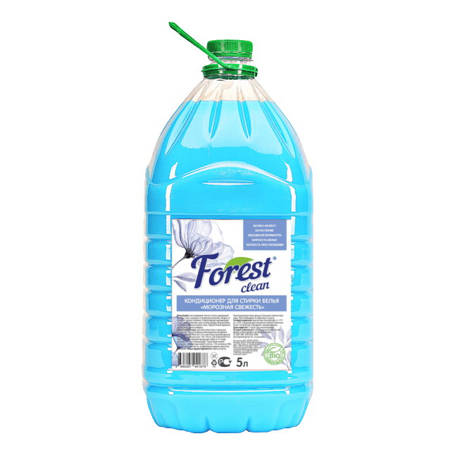 Кондиционер-концентрат для белья 5 л "FOREST clean" ПЭТ, Морозная свежесть