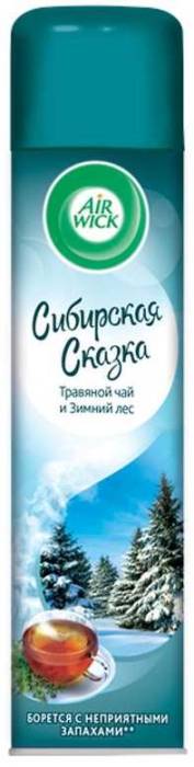 Освежитель воздуха 290 мл "AIRWICK", Сибирская сказка (Травяной чай и Зимний лес)