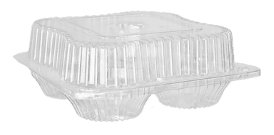 Контейнер пластиковый КР-15/4 "А" 152*152*58 мм, для 4-х корзиночек УП/Аналог КР-2 "А"