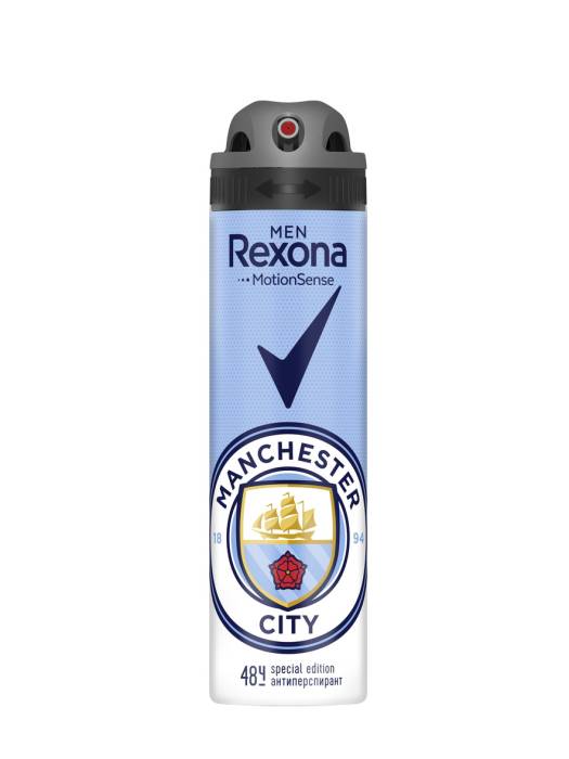 Дезодорант спрей 150 мл "Rexona" МУЖСКОЙ, Manchester city