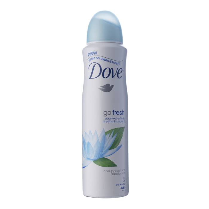 Дезодорант спрей 150 мл "Dove" ЖЕНСКИЙ, Go fresh/Свежесть Лаванды