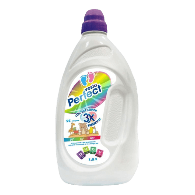 Гель для стирки белья 1,5 л "Vesta" Perfect, Baby