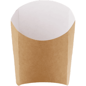Коробка для картофеля фри 120 г КРАФТ 126*50*135 мм OSQ FRY L