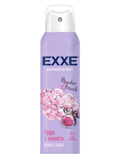 Дезодорант спрей 150 мл "EXXE" ЖЕНСКИЙ, Powder touch/Пудра и нежность