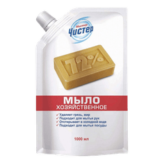Мыло жидкое хозяйственное 1 л "М.Чистер" дой-пак