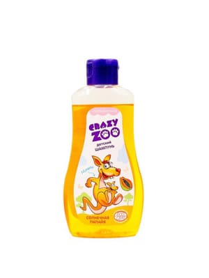 Шампунь 280 мл "Crazy Zoo" Солнечная папайя, детский