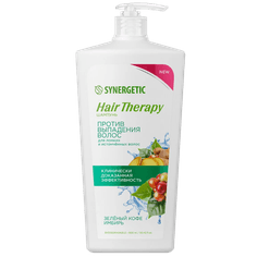 Шампунь 900 мл SYNERGETIC Hair therapy, Против выпадения волос