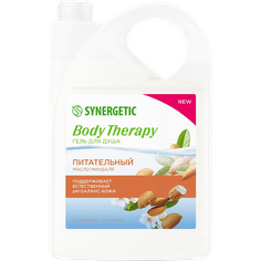 Гель для душа 3500 мл SYNERGETIC Body Therapy, Масло миндаля