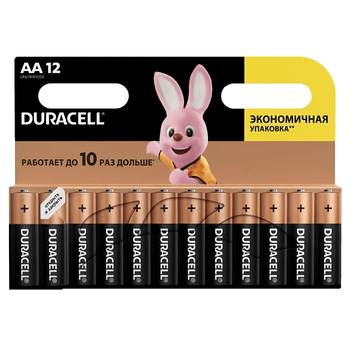 Батарейка "Duracell" Пальчик AA